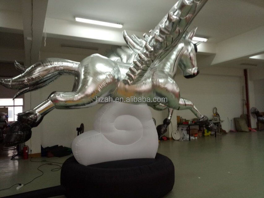 Greek Mythology Inflatable Pegasus Giant Inflatable Horse for Decoration