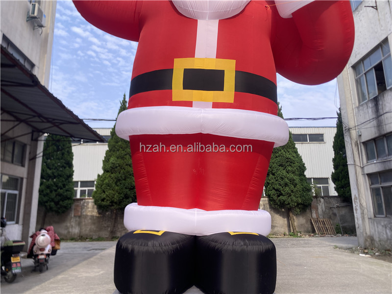 Santa Inflatable Giant 33ft/10m Christmas Santa for Christmas Decoration