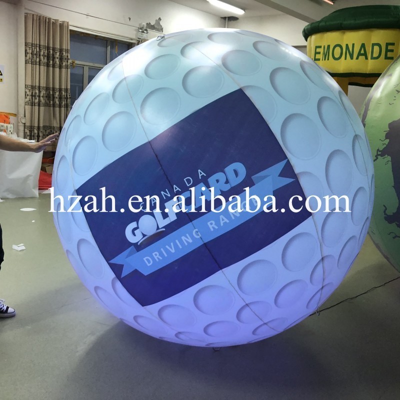 Giant Inflatable Golf Ball  Inflatable Golf Ground Balloon