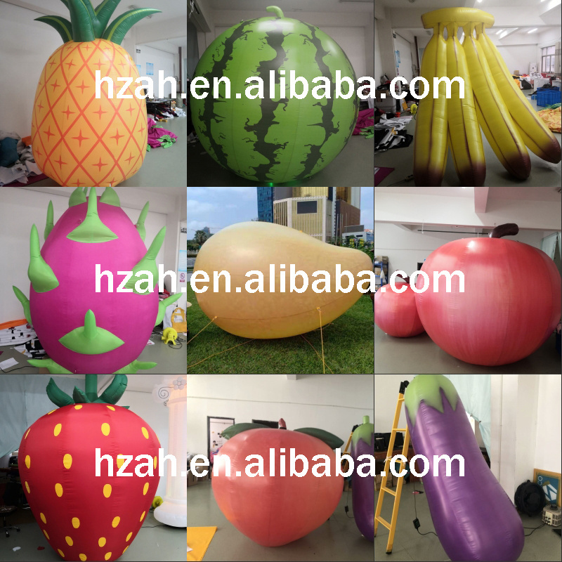 Giant Inflatable Various Fruits Model Inflatable Pineapple Model Balloon for Promotion