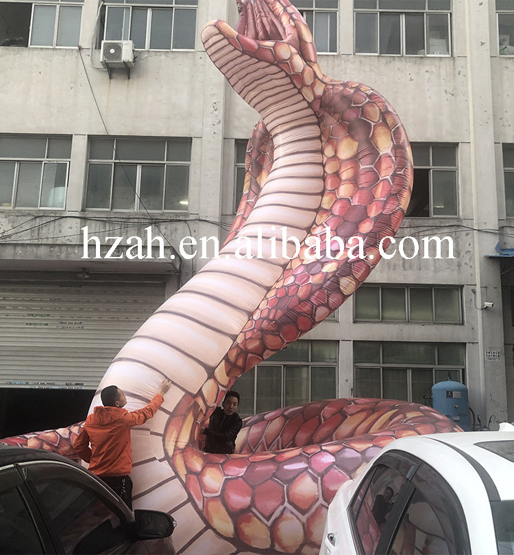 Giant Decorative Inflatable Snake Model for Parade Event