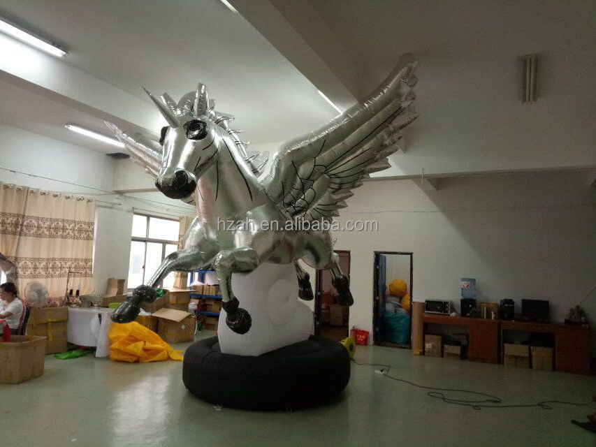 Greek Mythology Inflatable Pegasus Giant Inflatable Horse for Decoration