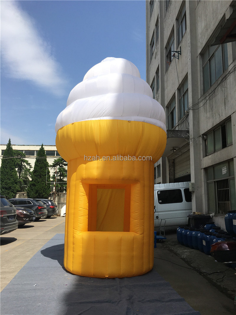 Inflatable Treat Shop Ice Cream Drink Bar Stand Food Tent for Commercial