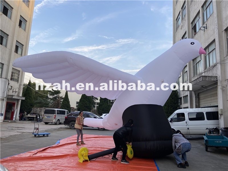 Giant Bird Inflatable Peach Pigeon Cartoon for Advertising