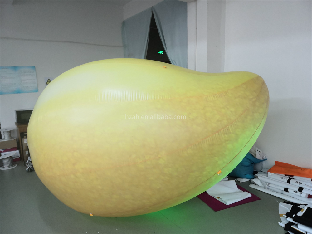 Giant inflatable mango model inflatable fruit for outdoor advertising