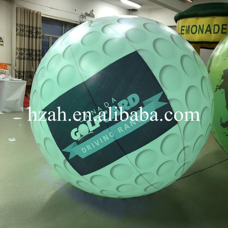 Giant Inflatable Golf Ball  Inflatable Golf Ground Balloon