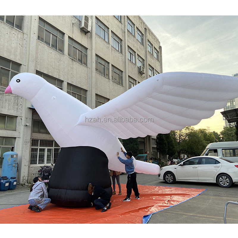 Giant Bird Inflatable Peach Pigeon Cartoon for Advertising