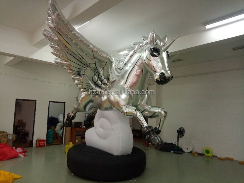 Greek Mythology Inflatable Pegasus Giant Inflatable Horse for Decoration