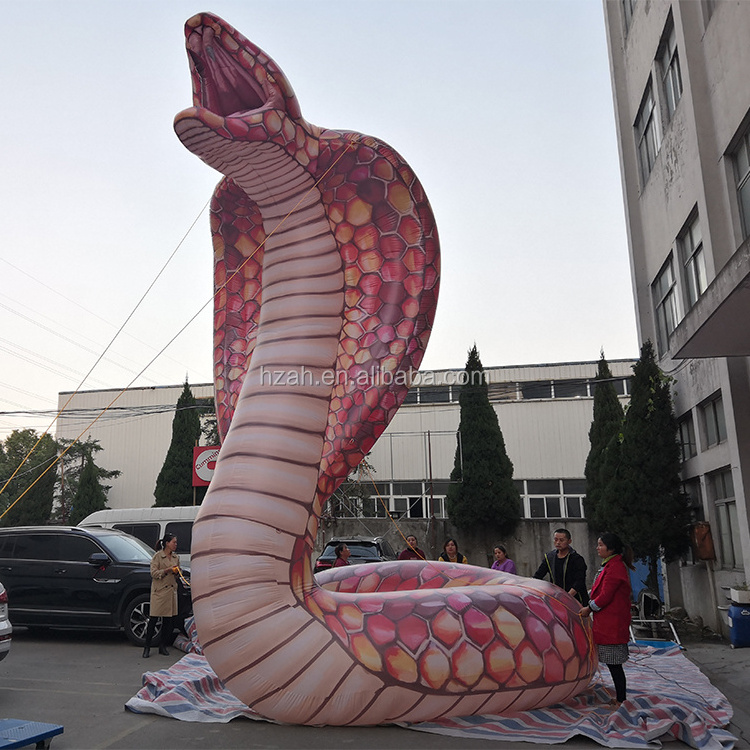 Giant Decorative Inflatable Snake Model for Parade Event