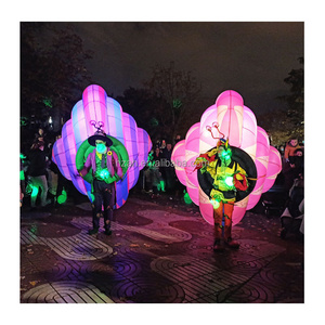 Giant Inflatable Snail Costume for Holiday Parade Event