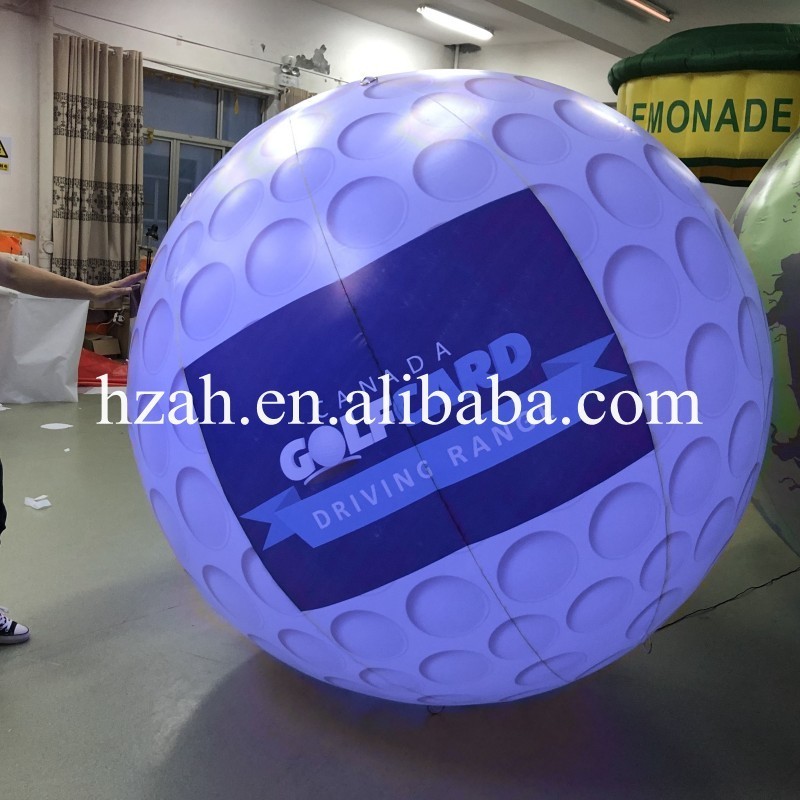 Giant Inflatable Golf Ball  Inflatable Golf Ground Balloon