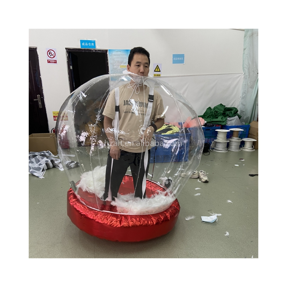 Giant PVC Inflatable Snowball Costume for Parade Events