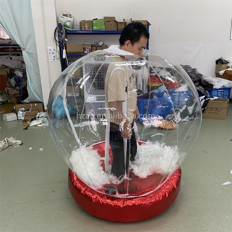 Giant PVC Inflatable Snowball Costume for Parade Events