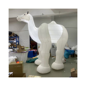 LED Inflatable Animal Camel Blow Up Camel Model Balloon For Zoo Decorations