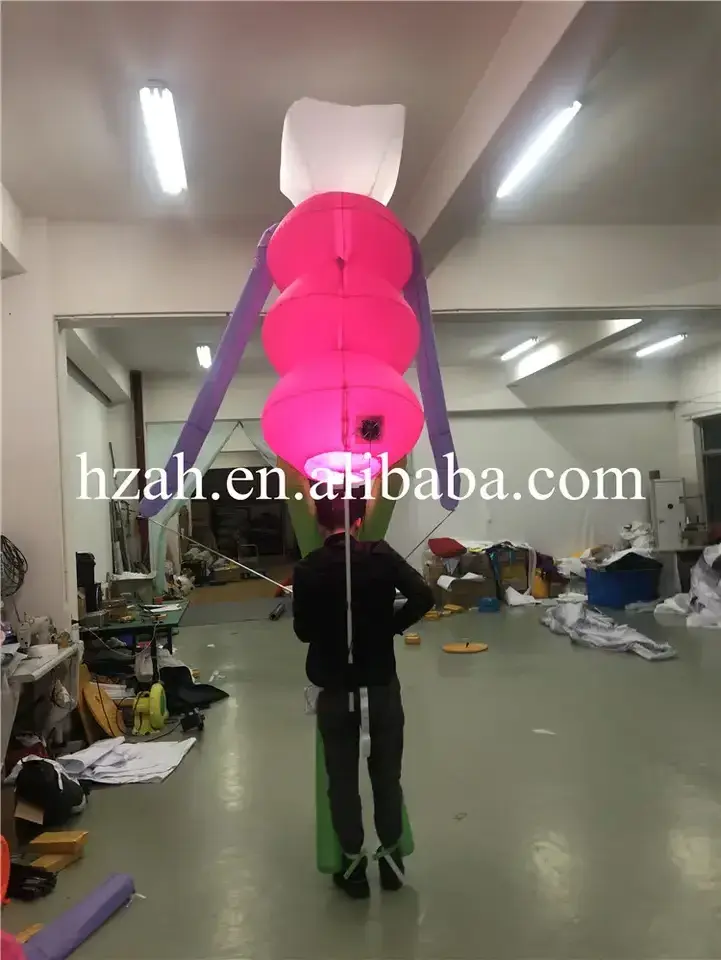 Led Inflatable Puppet Walking Costume For Parade Events Show