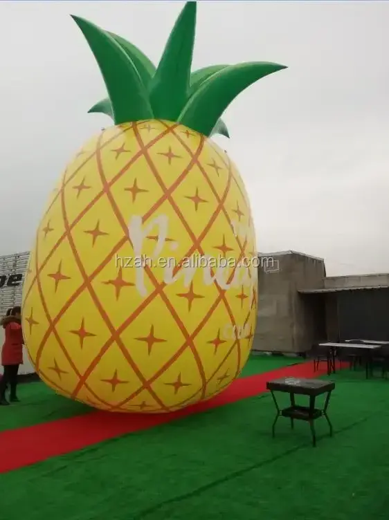 Giant Inflatable Fruit Pineapple Model For Advertising