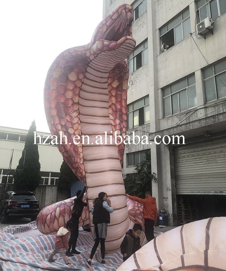 Giant Decorative Inflatable Snake Model for Parade Event