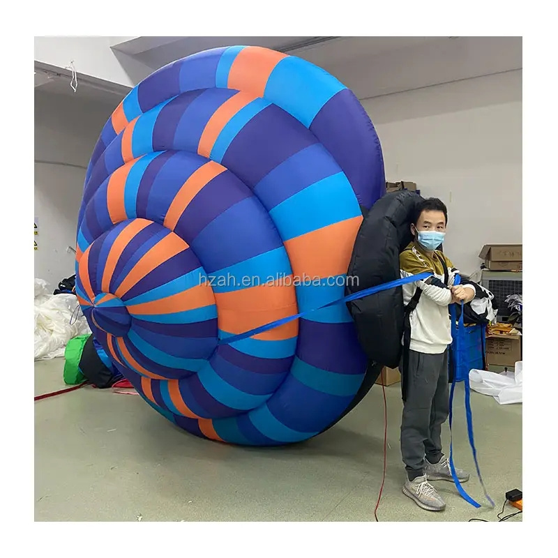 Giant inflatable snail shell costume inflatable snail costume suit for parade advertising