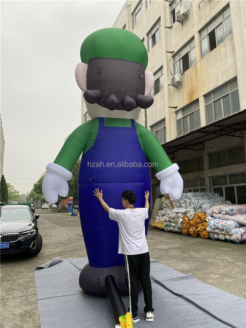 Game Character Inflatable Super Mario Inflatable Luigi Mascot