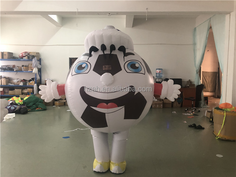 Advertising Soccer Inflatable Ball Costume Basketball Costume for Sport Game