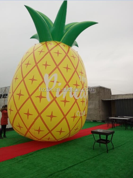 Giant Advertising Inflatable Pineapple Fruit Cartoon Model for Decoration