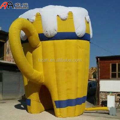 Giant Inflatable Beer Mug Tent for Advertising Decoration