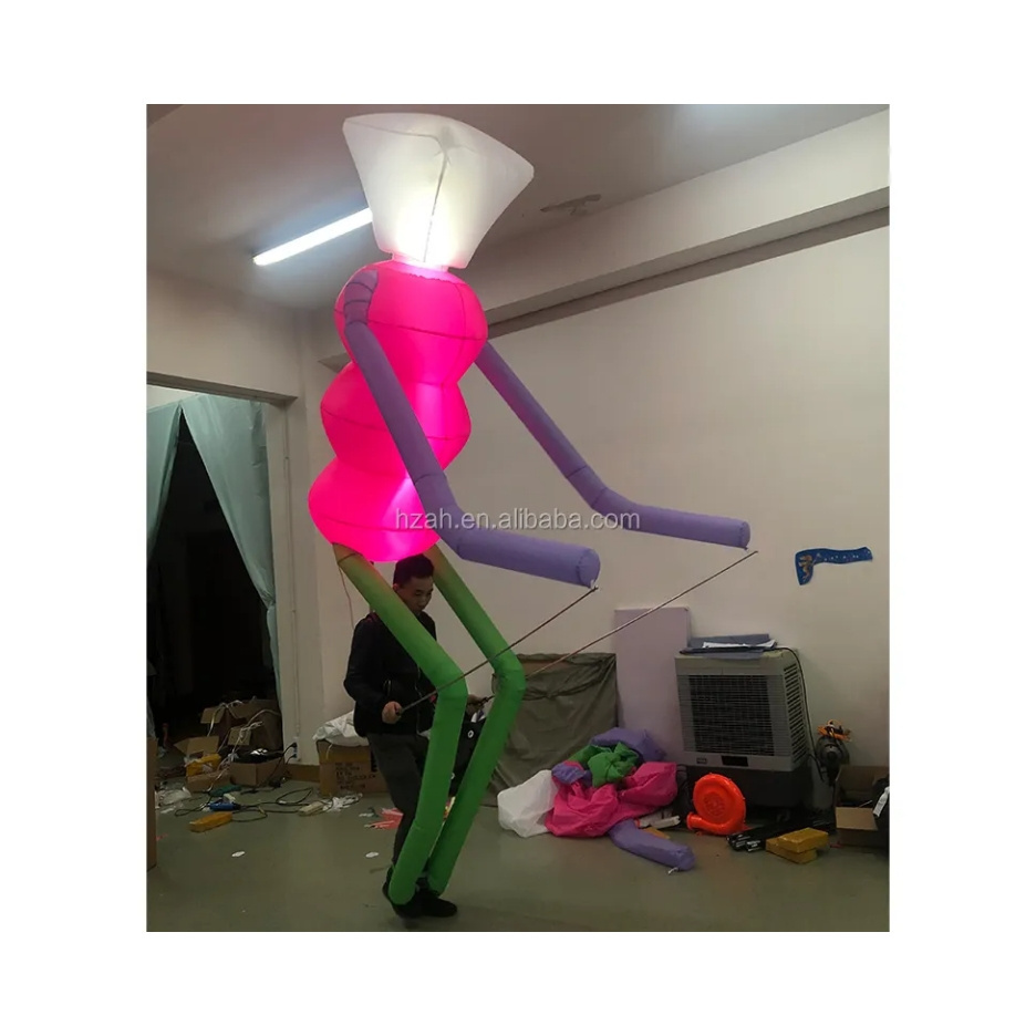 Led Inflatable Puppet Walking Costume For Parade Events Show