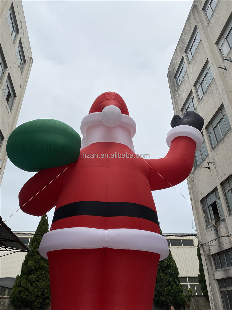 Santa Inflatable Giant 33ft/10m Christmas Santa for Christmas Decoration