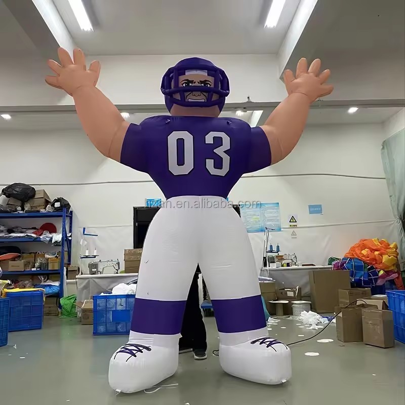 NFL inflatable player lawn figure rugby game events decorating mascot inflatable players model