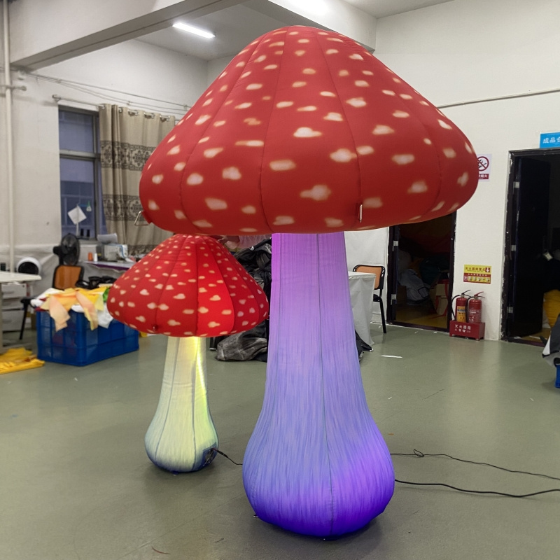 Giant Decoration Inflatable Mushroom Blow Up Mushroom Balloon For Festival Nightclub