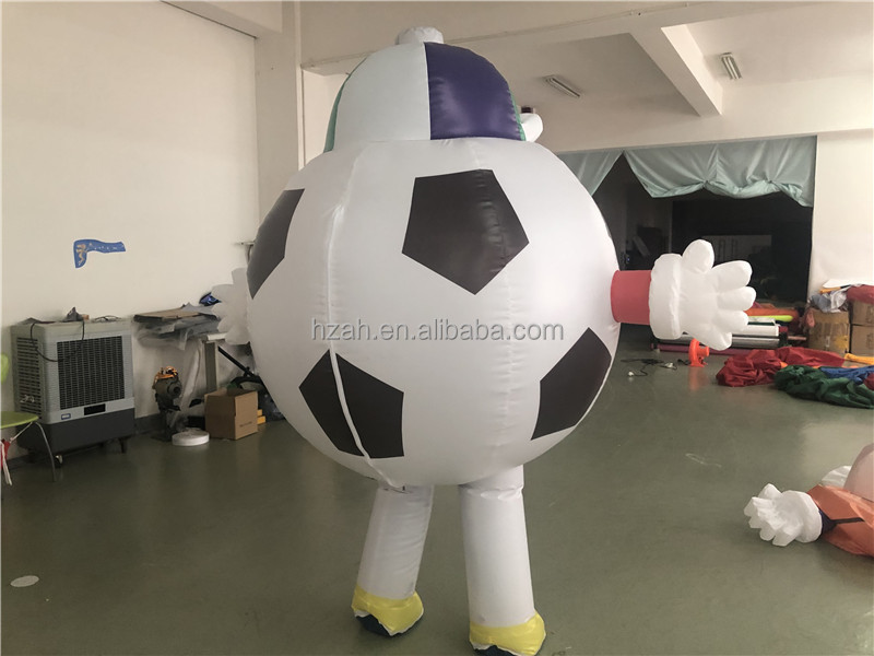 Advertising Soccer Inflatable Ball Costume Basketball Costume for Sport Game