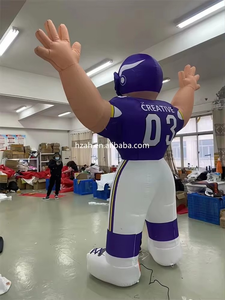 NFL inflatable player lawn figure rugby game events decorating mascot inflatable players model