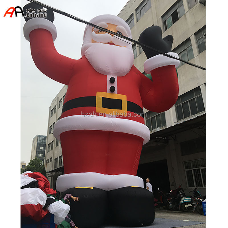 33ft Huge Santa Claus Inflatable Christmas Santa for Christmas Decoration