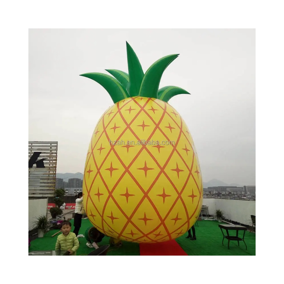 Giant Inflatable Fruit Pineapple Model For Advertising