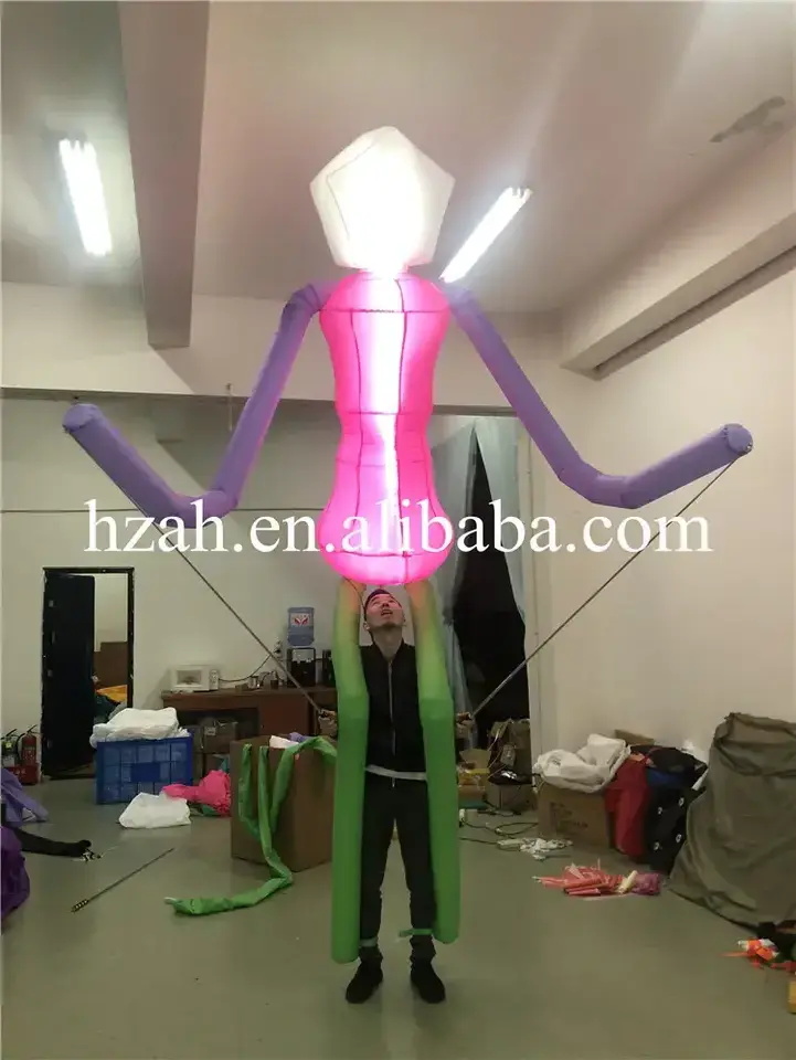 Led Inflatable Puppet Walking Costume For Parade Events Show