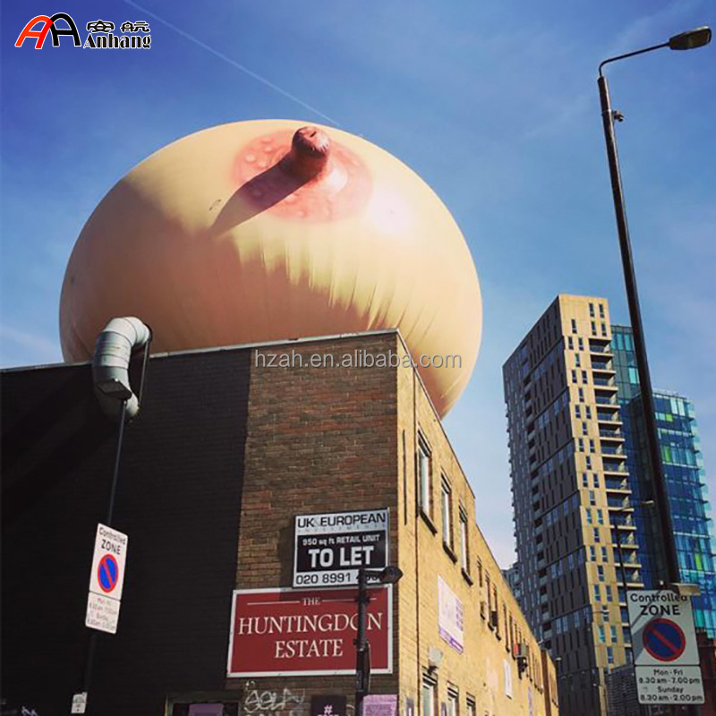 Custom Sexy Love Inflatable Breast Balloon for Advertising