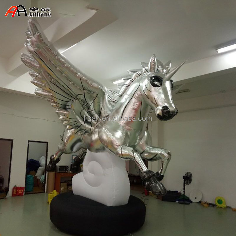 Greek Mythology Inflatable Pegasus Giant Inflatable Horse for Decoration