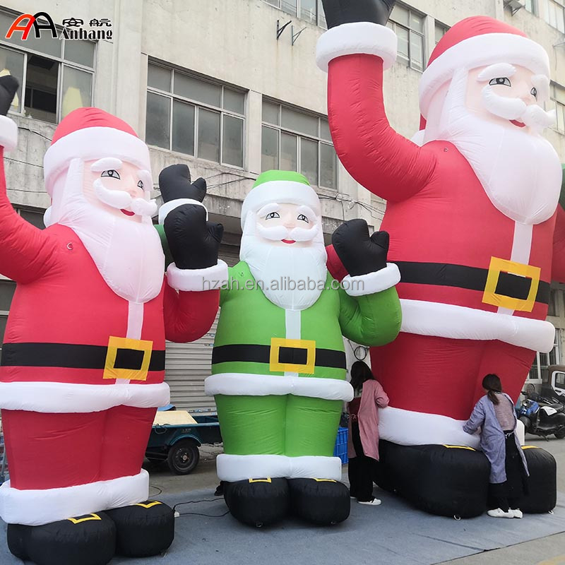 33ft Huge Santa Claus Inflatable Christmas Santa for Christmas Decoration