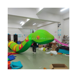 Advertising Giant Inflatable Snake Cartoon for Zoo Park