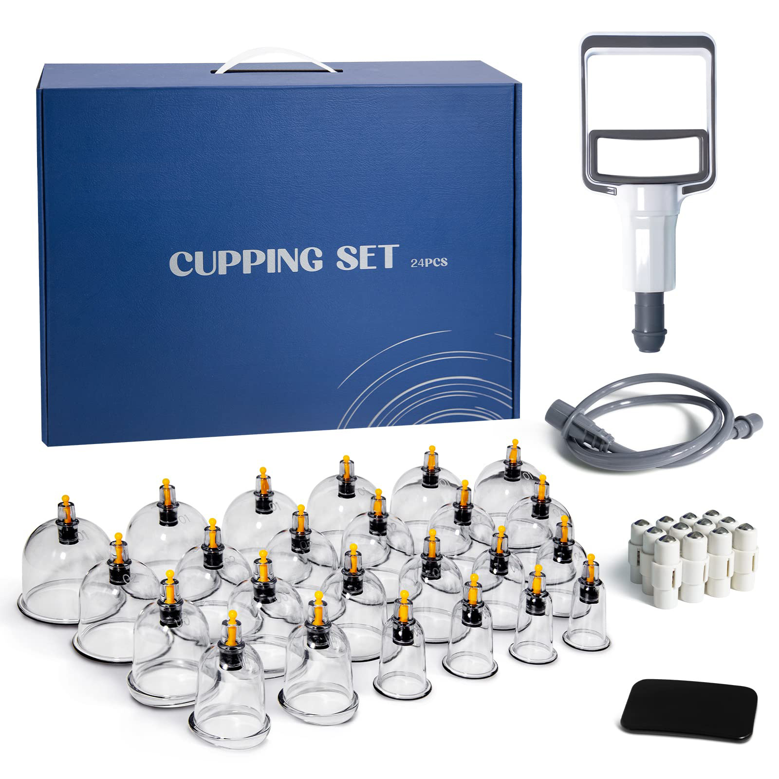 Factory Price Wholesale Original OEM Factory 24 Hijama Therapy Suction Cupping Massage Therapy Set