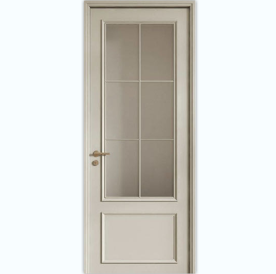 European Design Waterproof Wood Interior Door MM-020 Veneer Painting Bedroom Houses Buildings Finished Surface Other Door