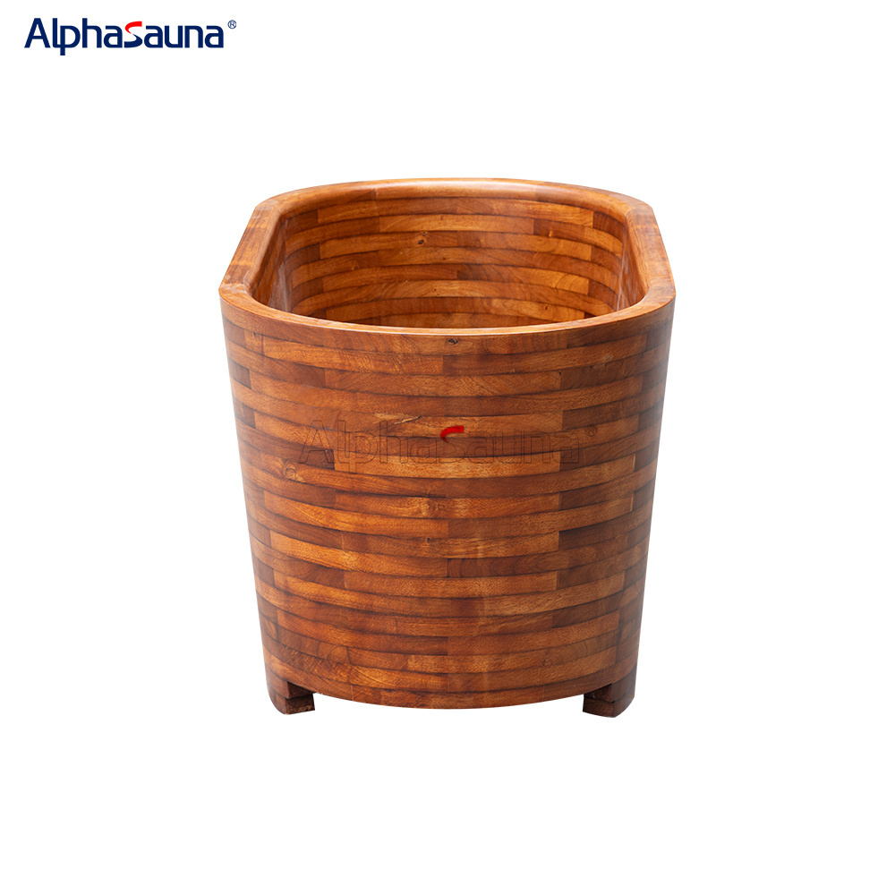 Freestanding Hinoki Wood SPA Bathtub 2024 Japanese Bathroom Tub And Shower Bathtub