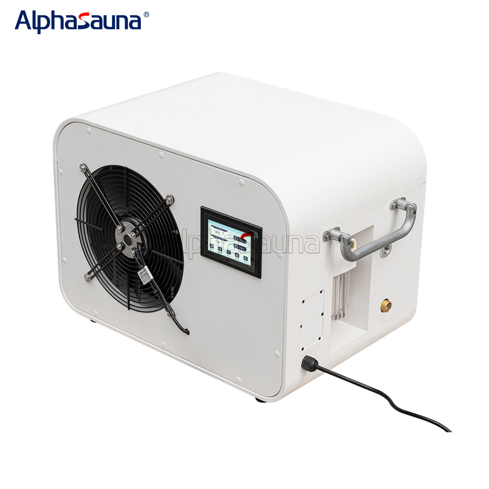 Wifi Control, Independent APP 1hp Chiller Ice Bath Equipment Cold Plunge Tub with Chiller And Filter Optional