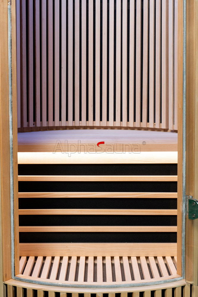 High Tech Health Infrared Barrel Sauna Room