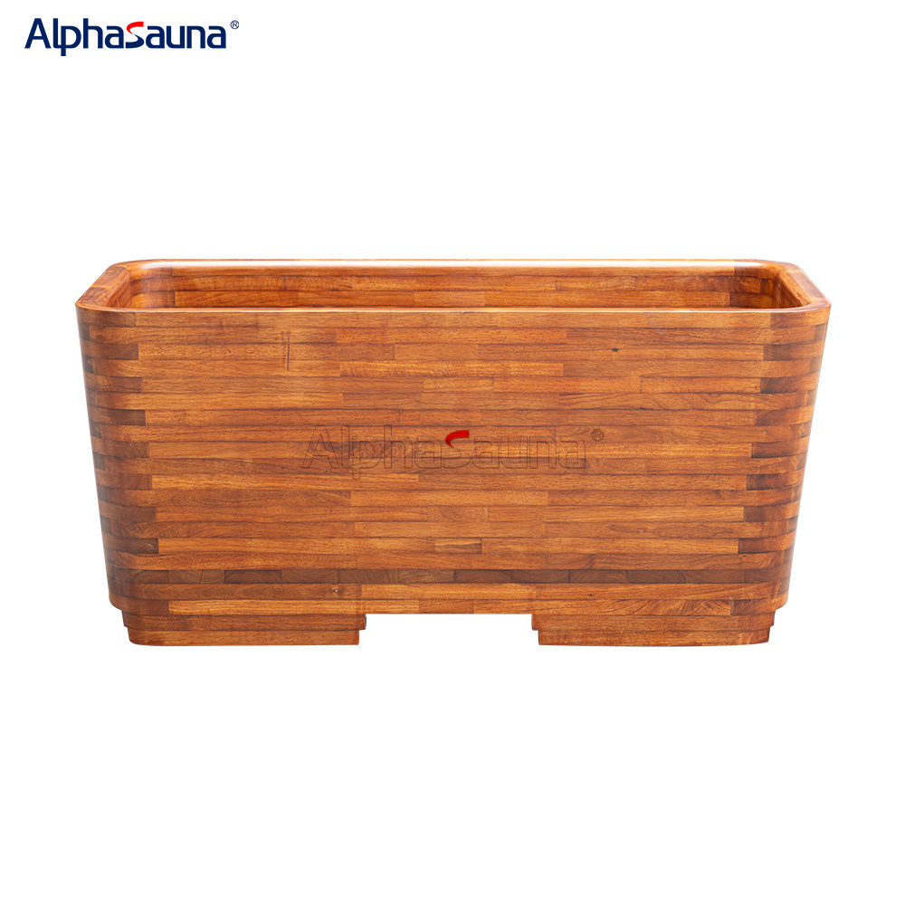 Freestanding Resin Wood Bathtub Bucket Cover Optional Japanese Spa Wood Portable Bathtub For Adults Soaking Bath Tub Price Cheap