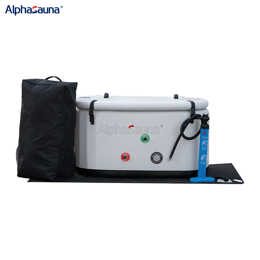 Inflatable Portable Ice Barrel Bath Cold Plunge Tub