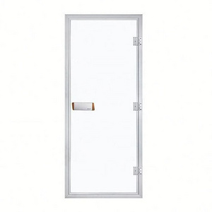 Alphasauna  Aluminium/Tempered Glass Sauna Doors For Wet Steam Bath Room