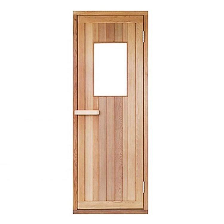 Alphasauna  Aluminium/Tempered Glass Sauna Doors For Wet Steam Bath Room