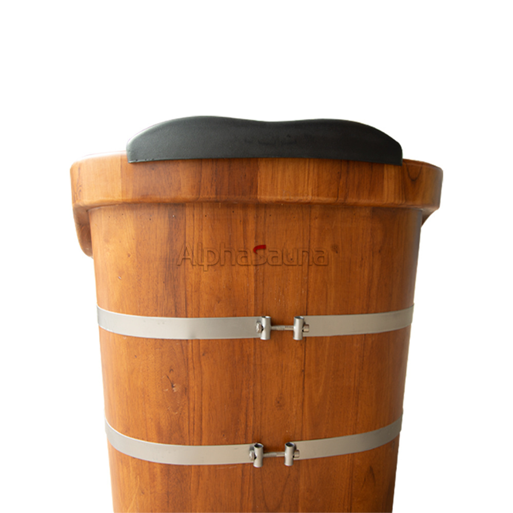 Freestanding Cheap Small  Wooden Bathtub Barrel Shower Hot Tub Japanese Wood Bathtub Modern For Sale