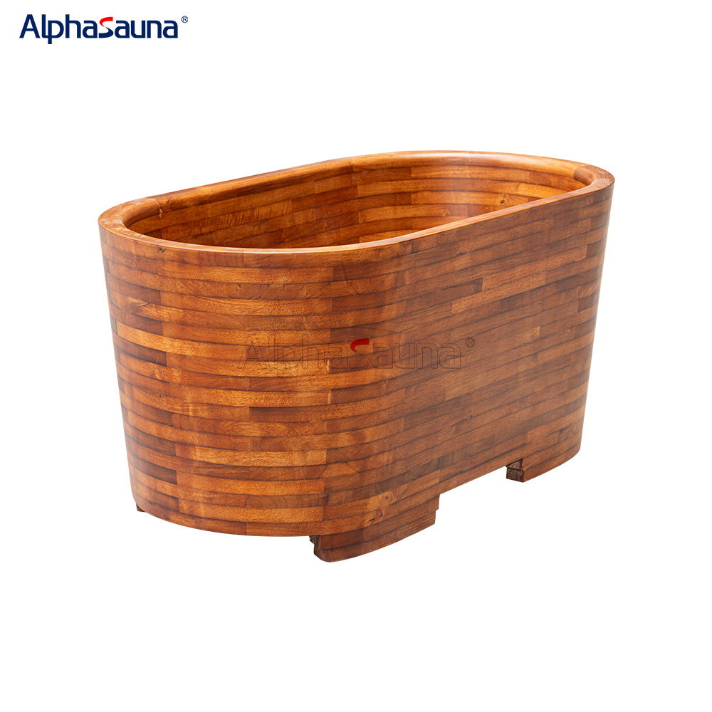 Freestanding Hinoki Wood SPA Bathtub 2024 Japanese Bathroom Tub And Shower Bathtub